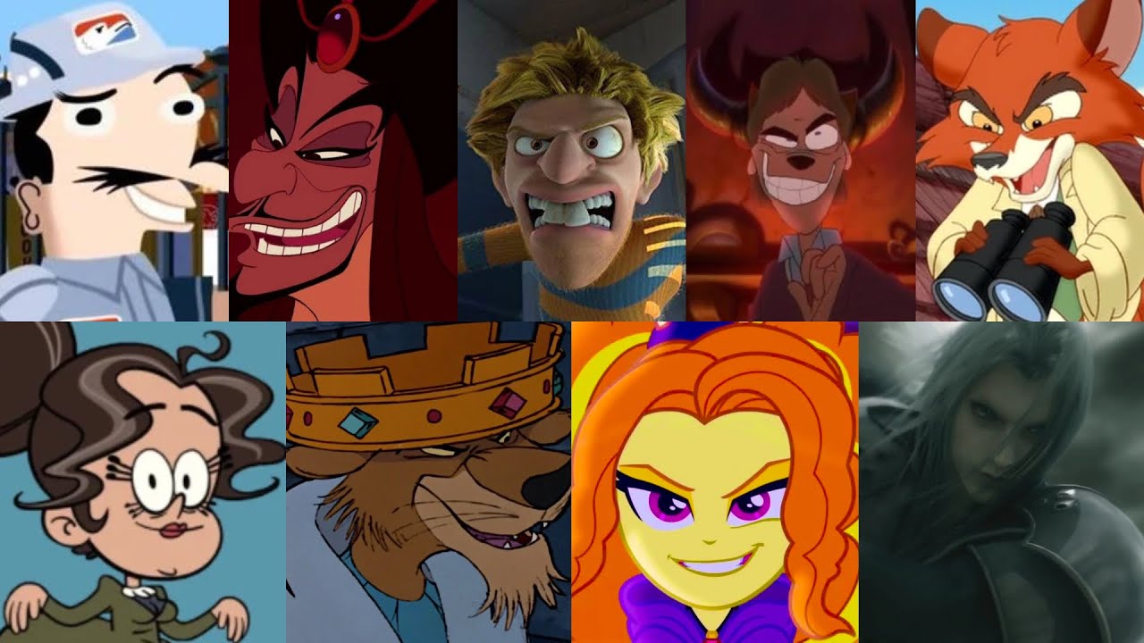 Defeats of my favorite Animated Movie Villains part 2