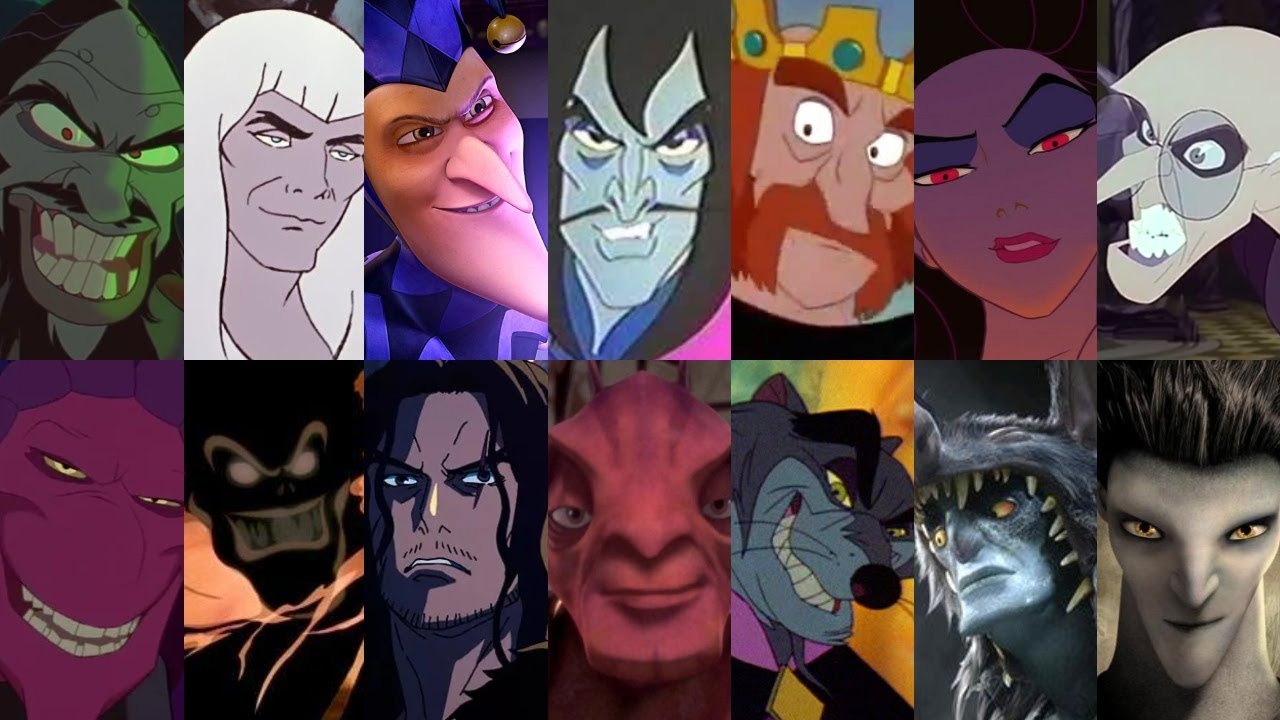 Defeats of my Favorite Animated Non Disney Villains Part I (Updated)