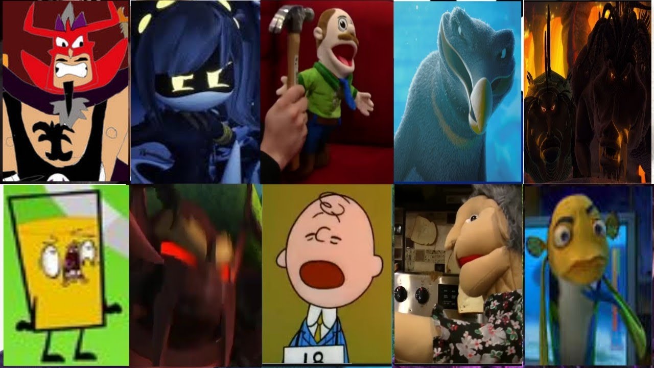 Defeats of my favorite animated non-disney movie villains part 41