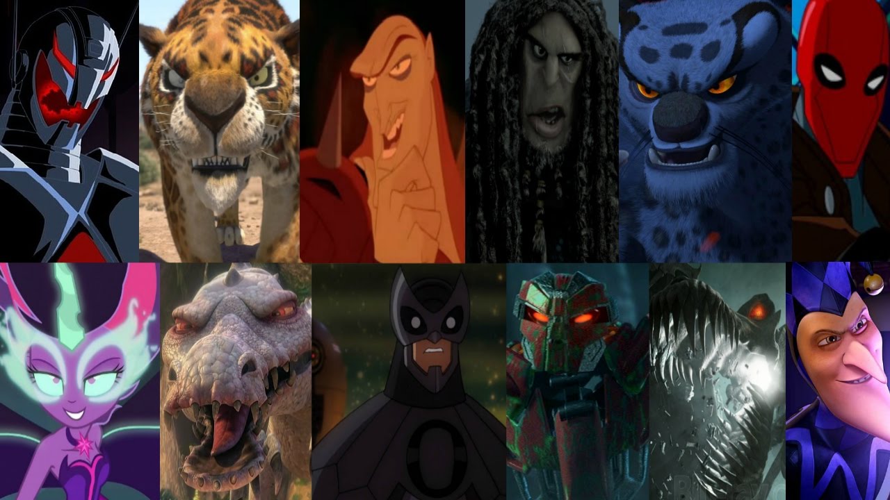 Defeats of my Favorite Animated Non-Disney Villains Part 3 (Christmas Special)