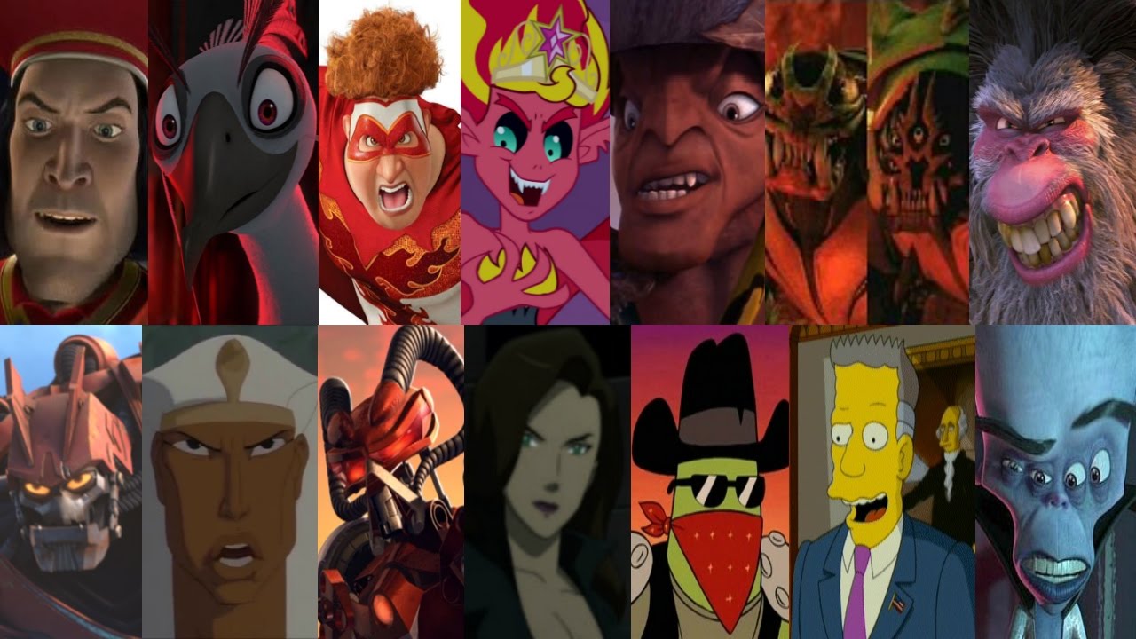 Defeats of my Favorite Animated Non-Disney Villains Part 4