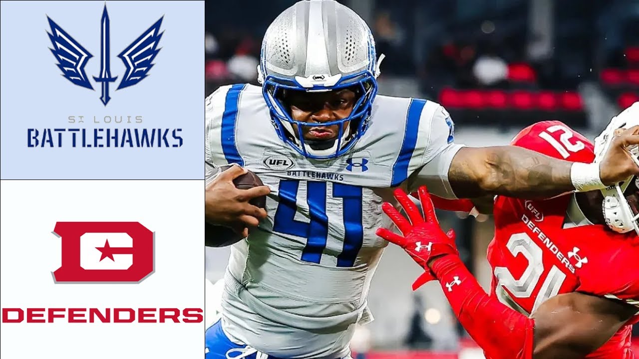 Defenders vs Battlehawks Game Today | JUN 8,2025 | USFL Conference Championship | Ufl Today