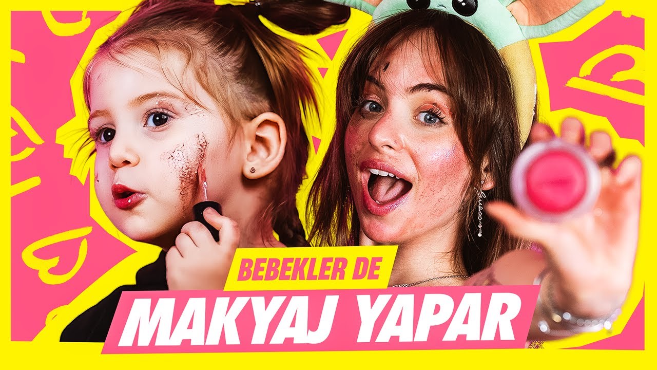 DEFNE İLE BİRBİRİMİZE MAKYAJ YAPTIK 💄