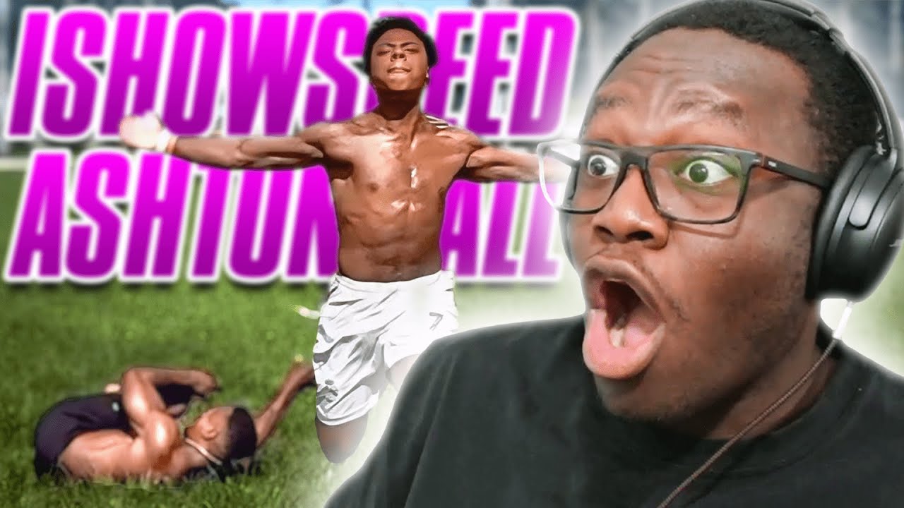 Deji Reacts To IShowSpeed VS Ashton Hall Race