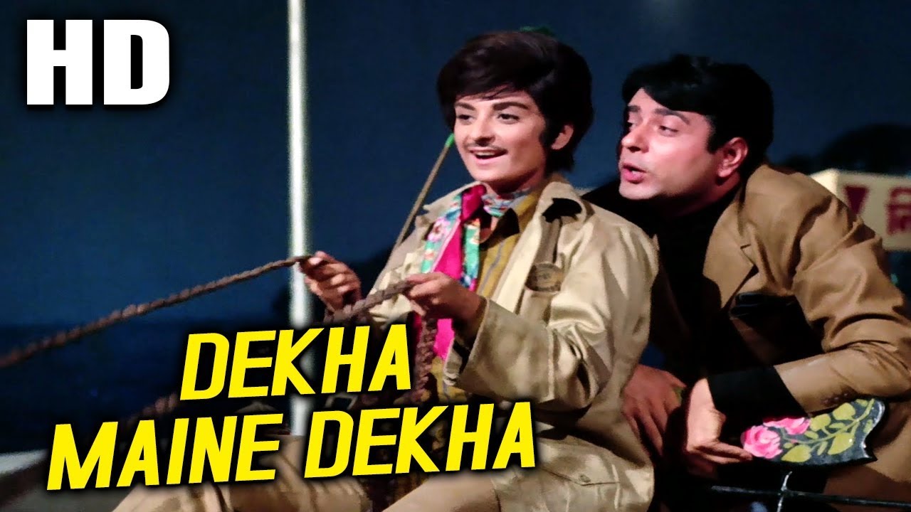 Dekha Maine Dekha | Kishore Kumar | Victoria No. 203 1972 Songs | Navin Nischol, Saira Banu