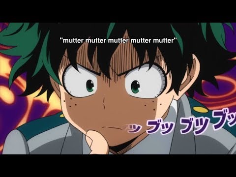 Deku Talking to Himself - Moments!! (DUB)