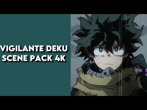 Deku vigilante arc scene pack #deku#myheroacademia#anime