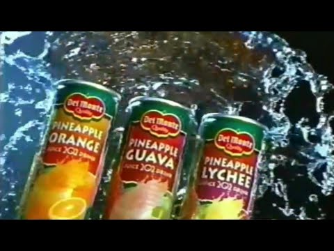 Del Monte 202 Juice Drinks 30s - Philippines, 1998