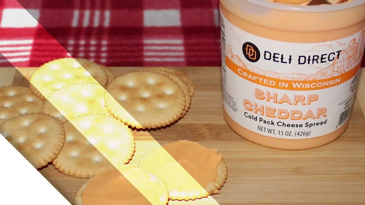 Deli Direct Wisconsin Crafted Cheese Spread Assortment w crackers - 30sec - 838368002998