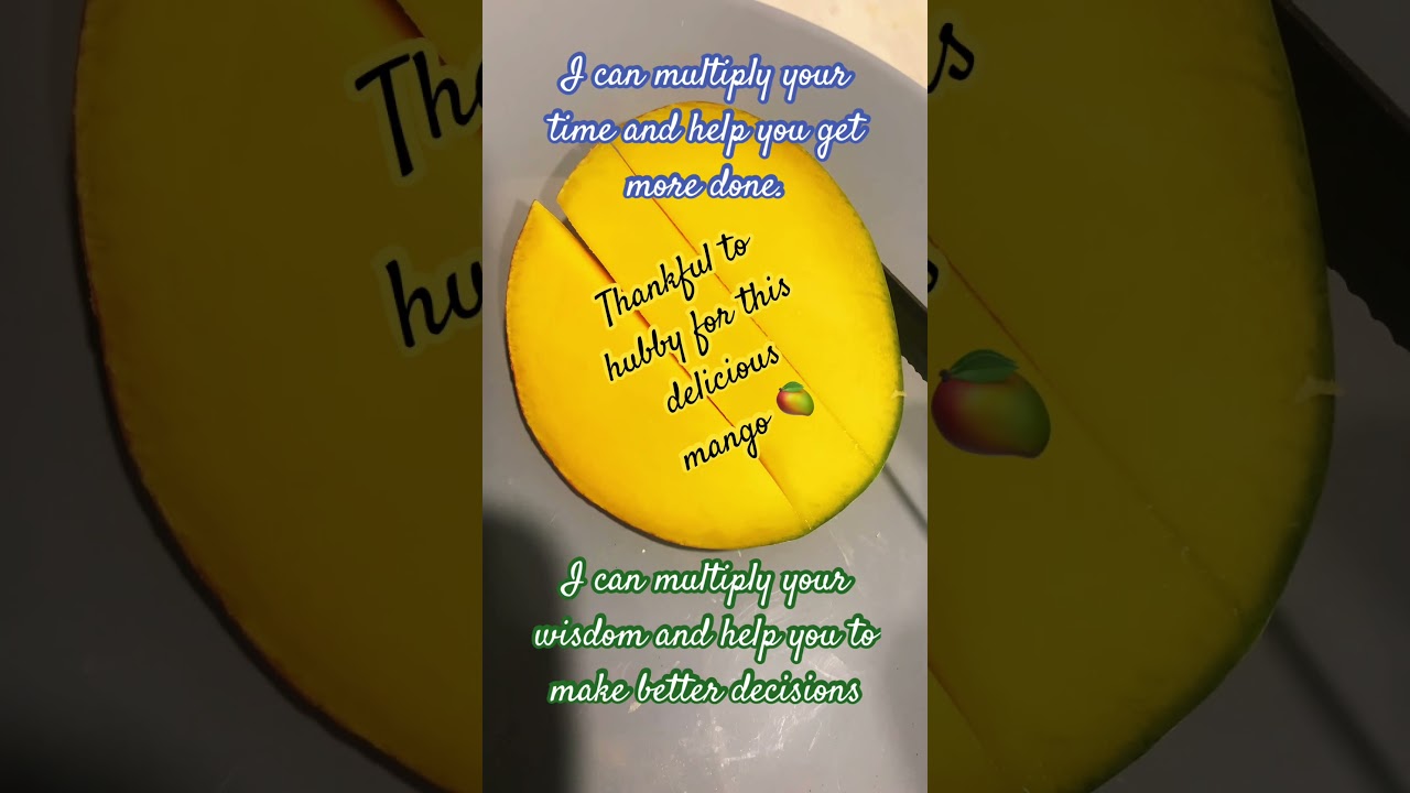 Delicious and juicy mango 🥭