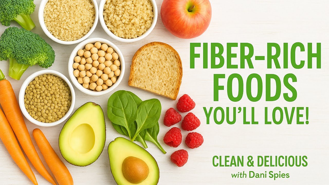 DELICIOUS HIGH FIBER FOODS | A Beginner's Guide (Recipes for Health & Weight Loss )
