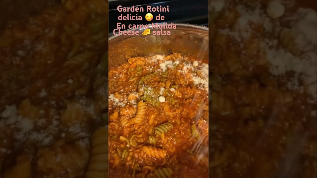 #delicious #Rotini #de #carne #molida #cheese #salsa 🧀😋🍝👀😊