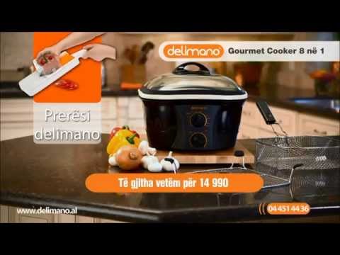Delimano 8 ne 1 Gourmet + Dhuratë V Slicer Deshmimtar