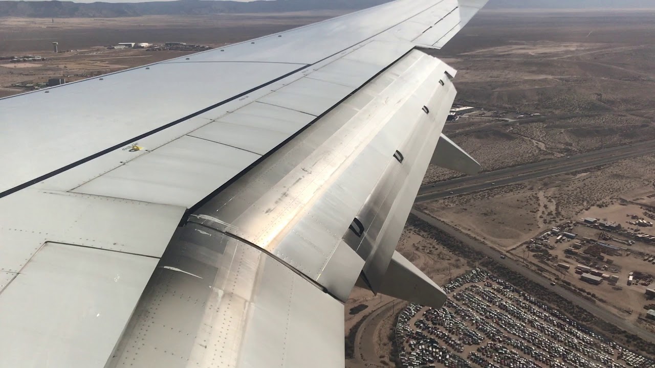 Delta 737-900er Landing at Albuquerque (KABQ)