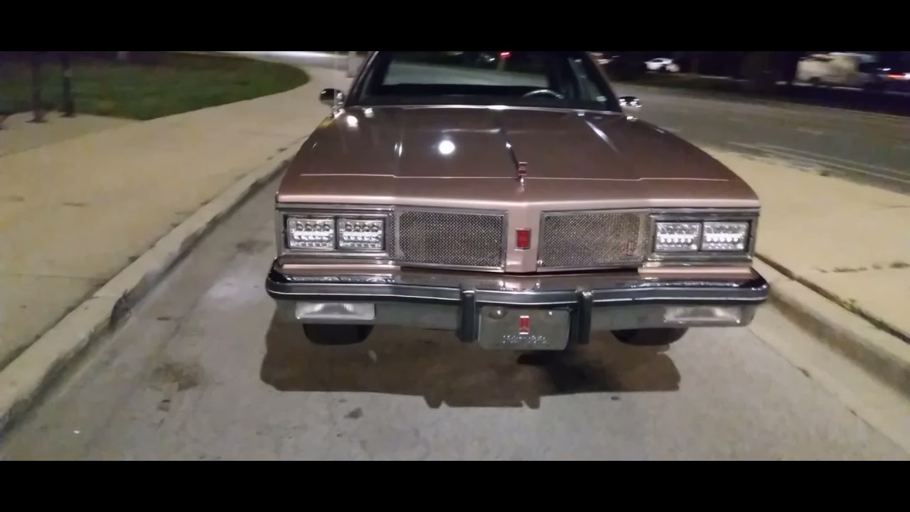 Delta 88 on 26s summer night coolin