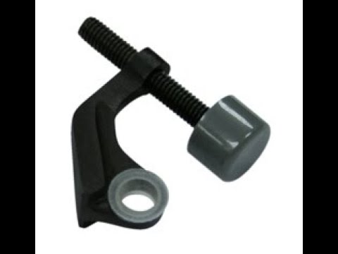 Deltana HPH89 US3 Solid Brass Hinge Mounted Pin Stop for Brass Hinges