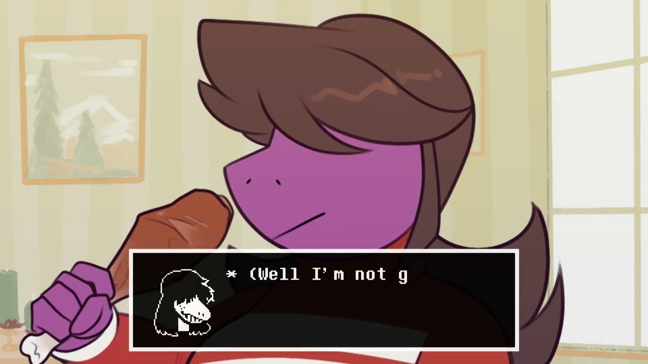 Deltarune christmas weightgain