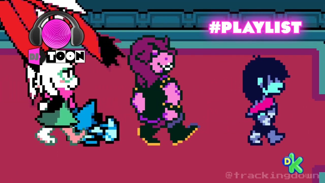 Deltarune Walk en DJ Toon Discovery Kids LA Julio 2023 (totally real and rare)
