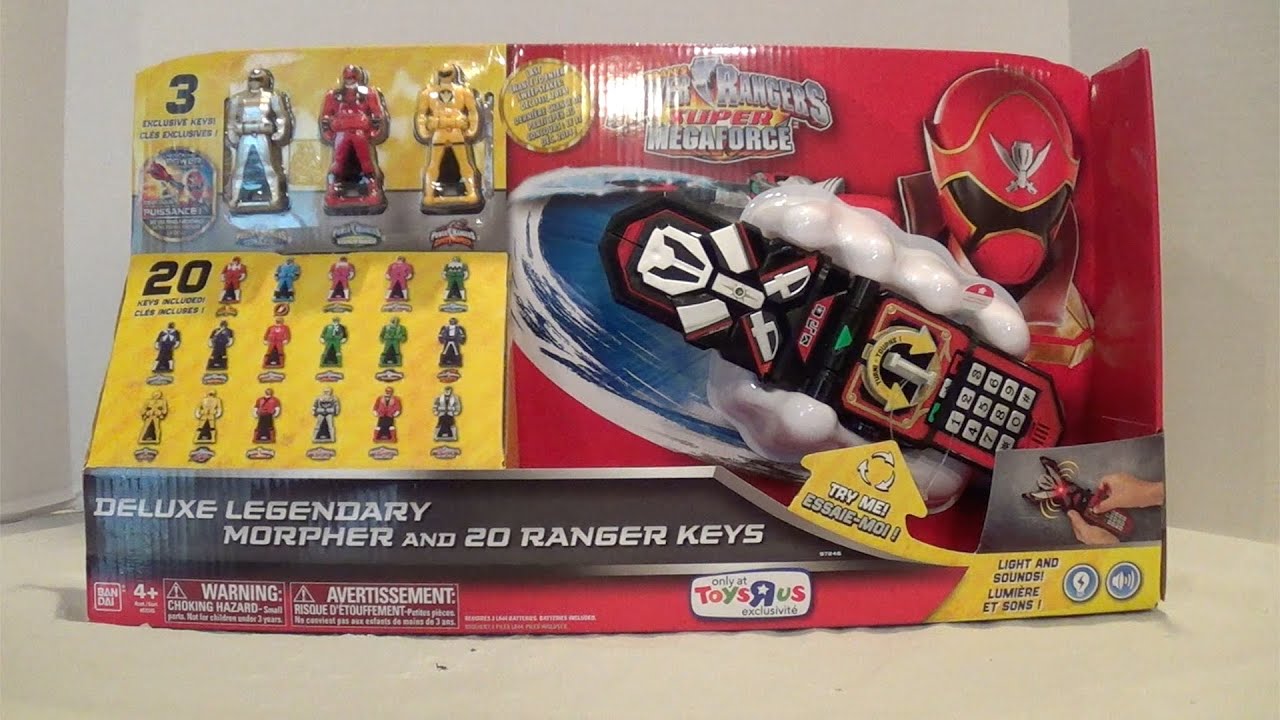 Deluxe Legendary Morpher and 20 Ranger Keys Review [Power Rangers Super Megaforce]