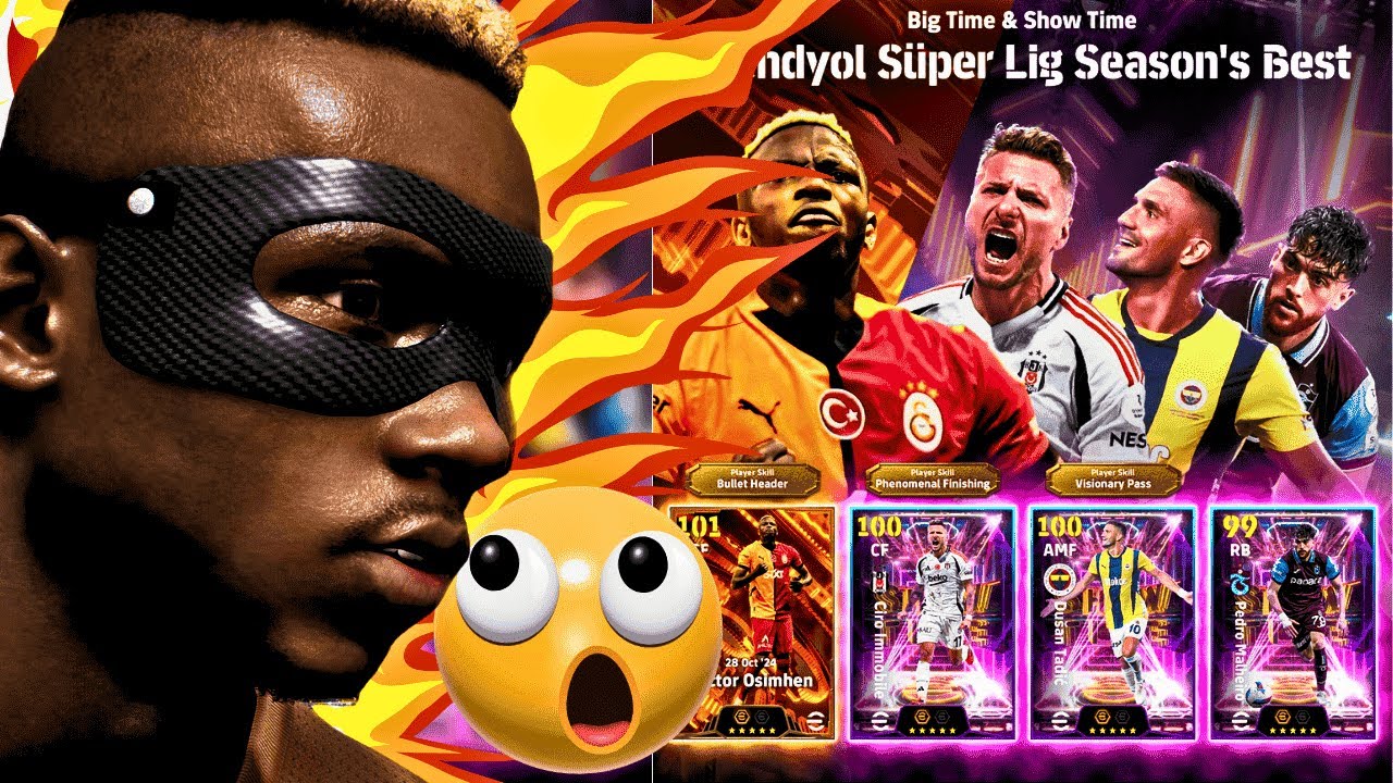 DEMBELE AMA NASIL FİZİKLİ 😍[ EFOOTBALL 2025 CANLI YAYIN ]