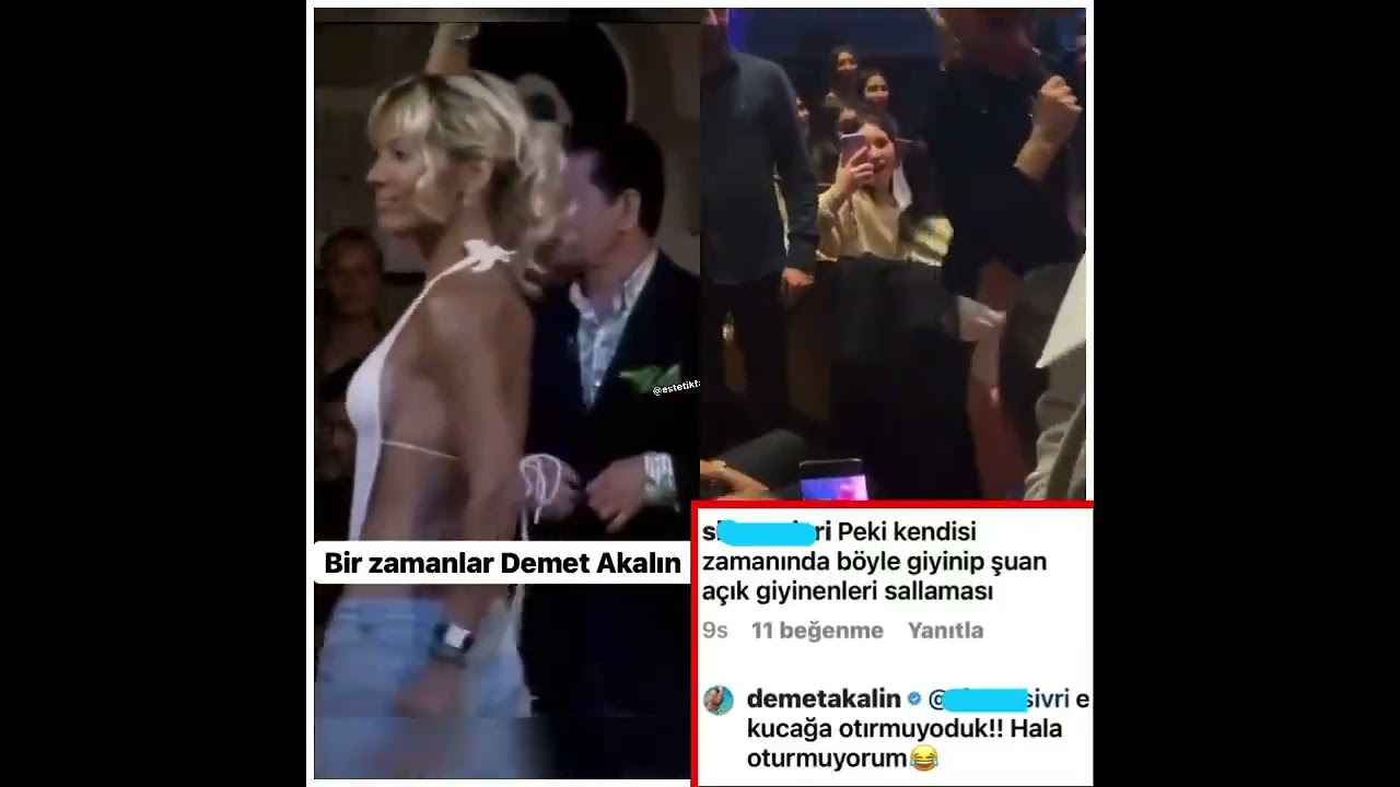 Demet Akalın yıllara önce çekilen videosunun altına yorum yazan takipçisine Gülşen’e  yanıt verdi