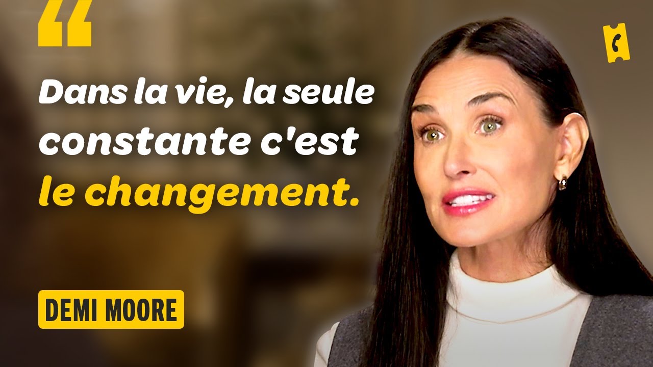 Demi Moore et sa relation à son corps - Interview The Substance avec Demi Moore et Coralie Fargeat
