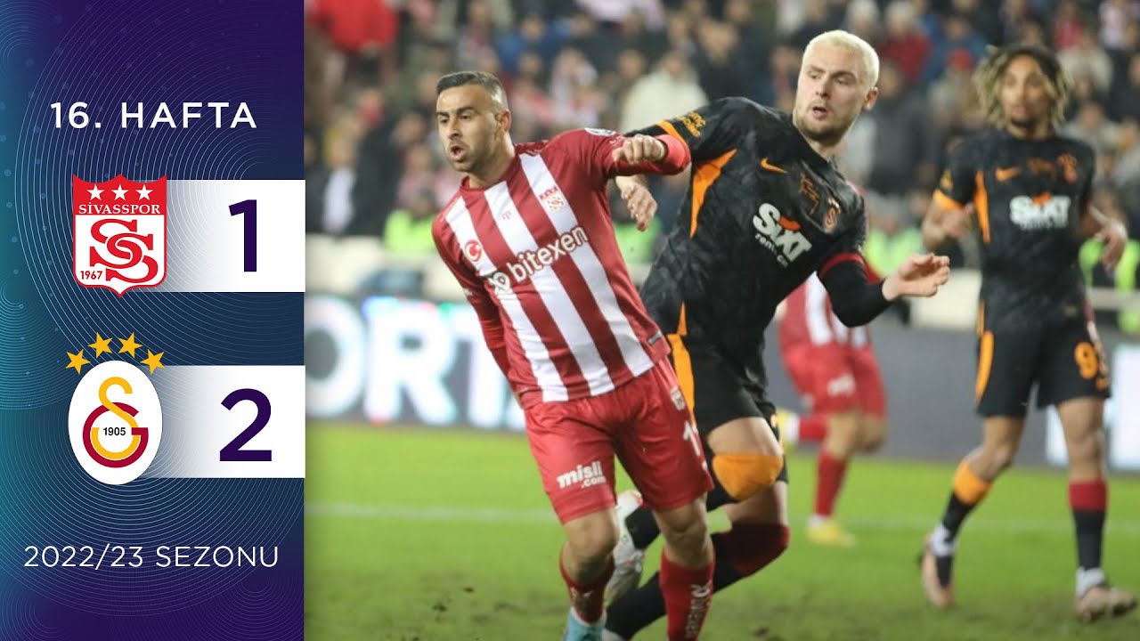 Demir Grup Sivasspor (1-2) Galatasaray | 16. Hafta - 2022/23