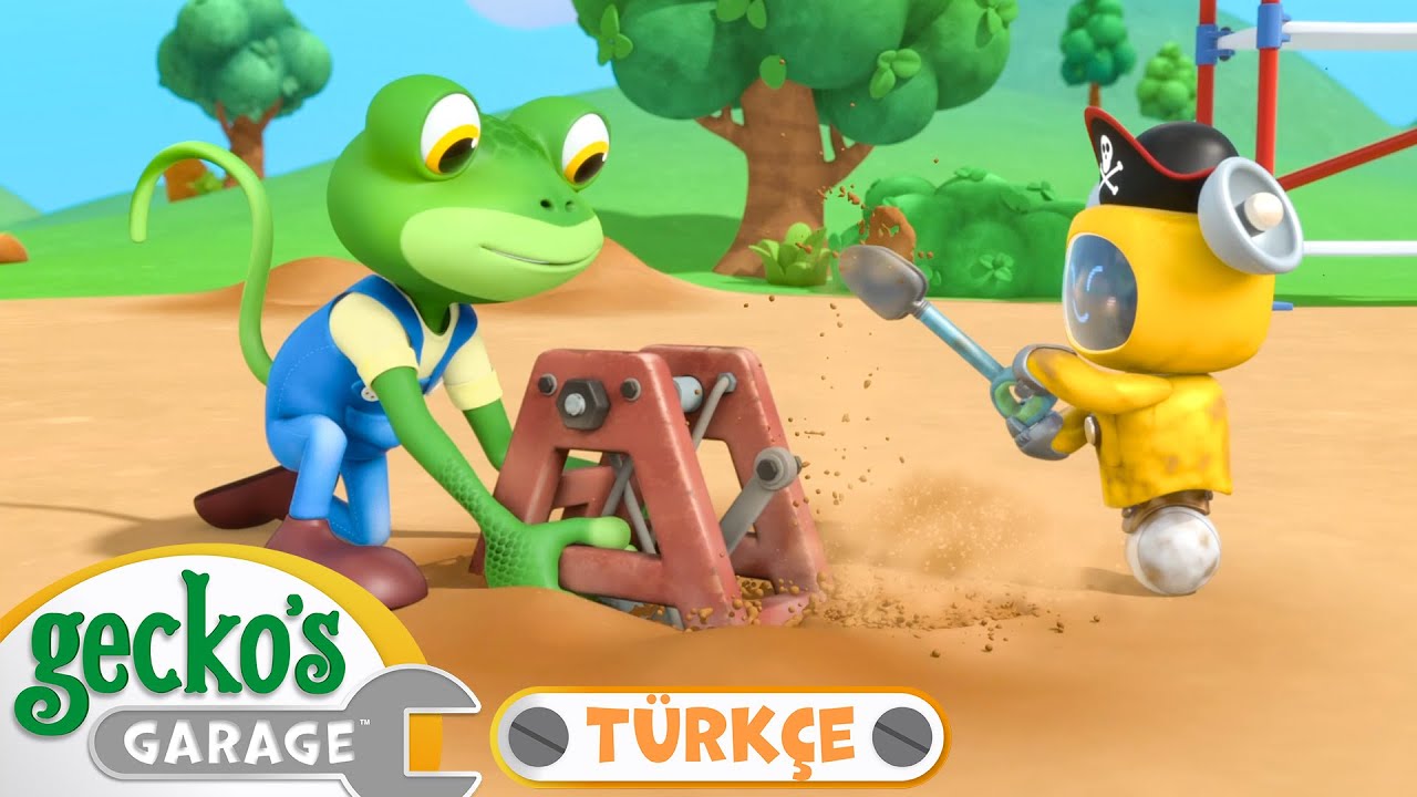 Demiryolu Gizemi 🚊 | 🐸 Gecko'nun Garajı - Çocuklar için Kamyonlar