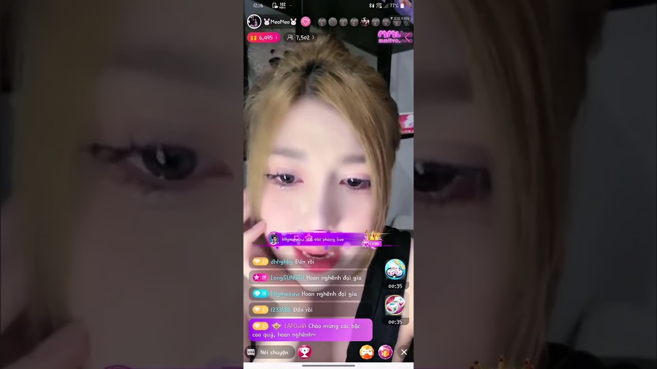 demo dram meo meo mmlive khóc😁