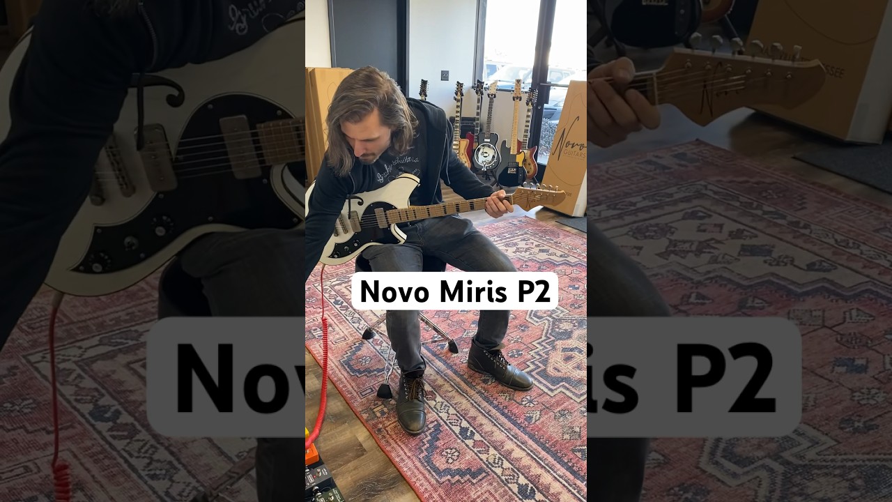 Demoing a Novo Miris P2!  #boutiqueguitars #guitardemo #guitartone #guitar #nashville