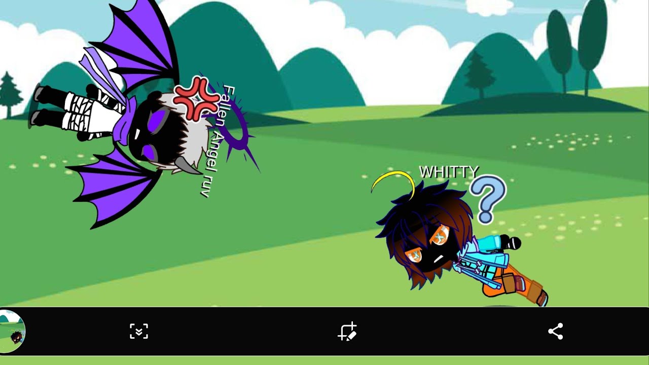 Demon Ruv vs Ballistic Whitty Part 2 (read discription)