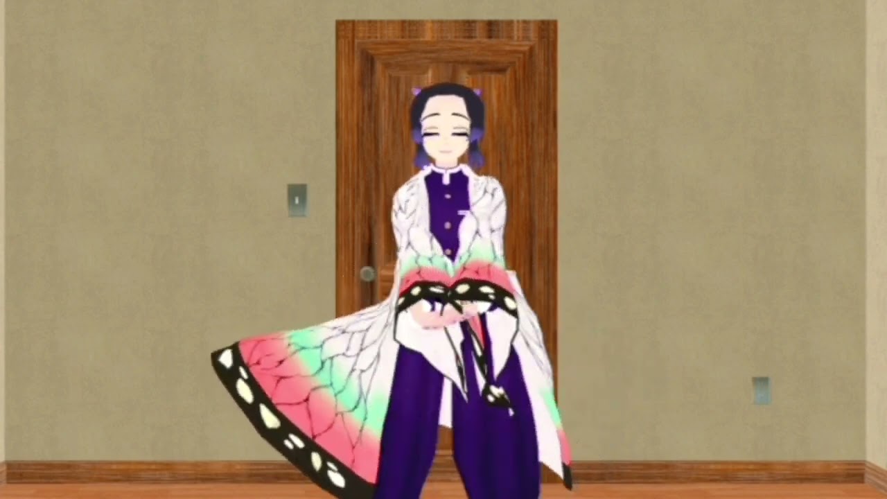 💜/demon slayer  shinobu mmd 60 fps 💜 /