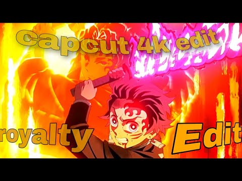 Demon slayer 4k edit l ROYALTY l Demon slayer season 3 ep 5 review edit #yearforyou#demonslayer#op