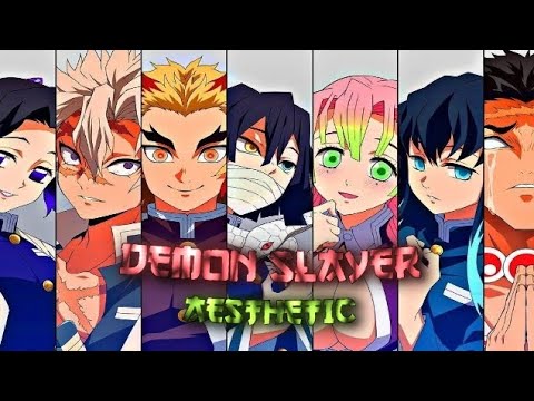 DEMON SLAYER AESTHETIC| TWIXTOR - FREE CLIPS 4K