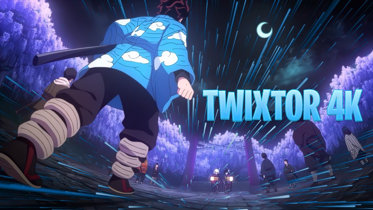 Demon Slayer Aesthetic Twixtor 4k
