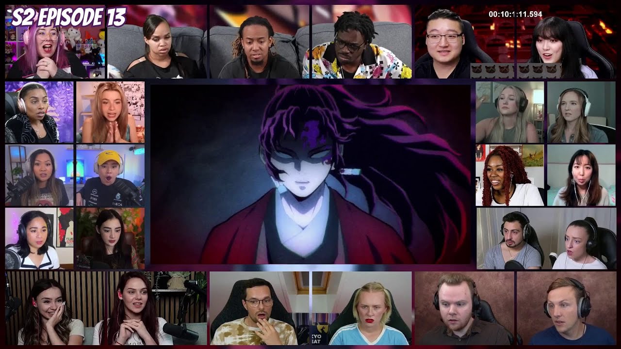 Demon Slayer: Kimetsu no Yaiba Season 2 Episode 13/6 Reaction Mashup | 鬼滅の刃