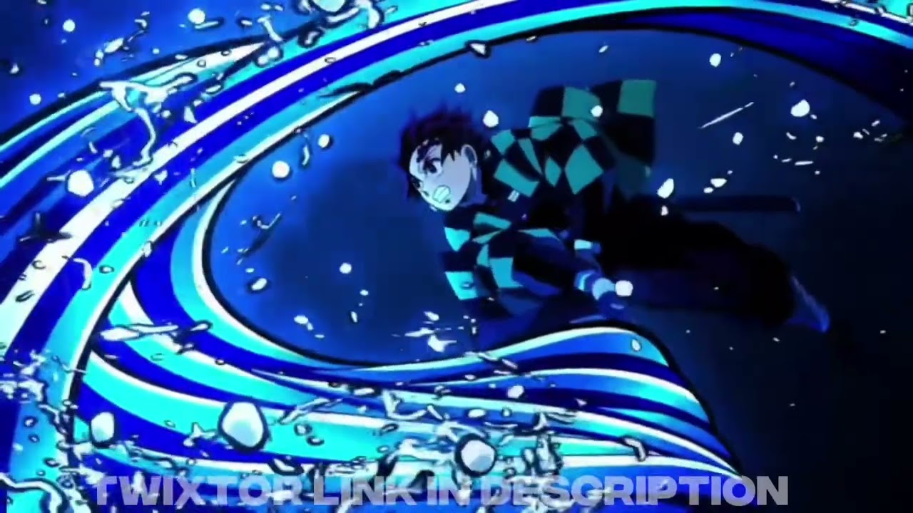 Demon slayer Mugen Train season opening twixtor clips