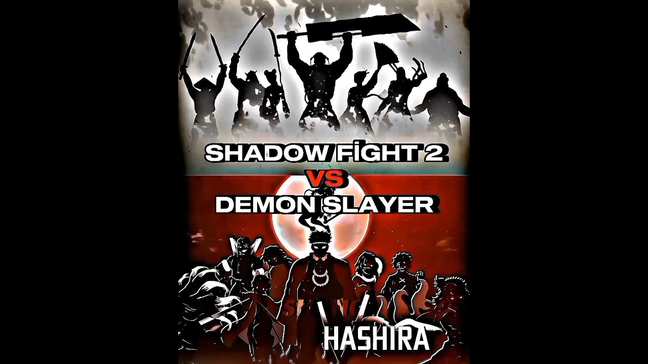 Demon Slayer VS Shadow Fight 2 #shorts