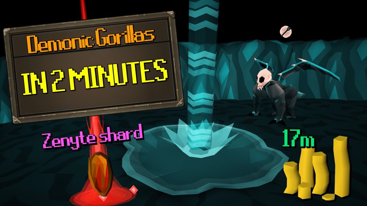 Demonic Gorillas in 2 Minutes (OSRS GUIDE)