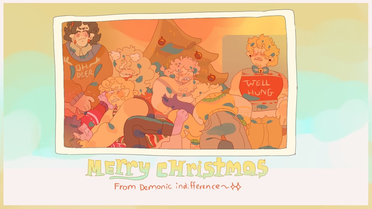 demonic indifference christmas // original animation