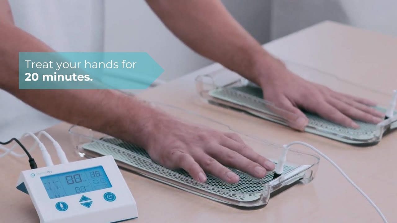 Demonstration Video - How to Use Dermadry for Sweaty Hands 💧✋