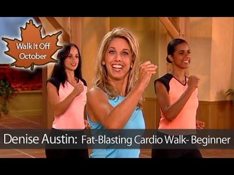 Denise Austin: Fat-Blasting Cardio Walking Workout- Beginner