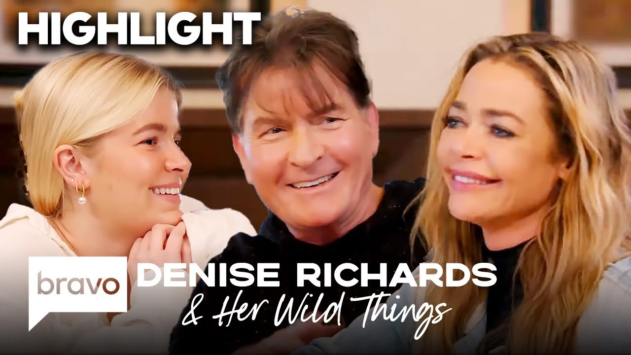 Denise Has A Lunch Date W/ Lola & Charlie Sheen | Denise Richards & Her Wild Things (S1 E7) | Bravo