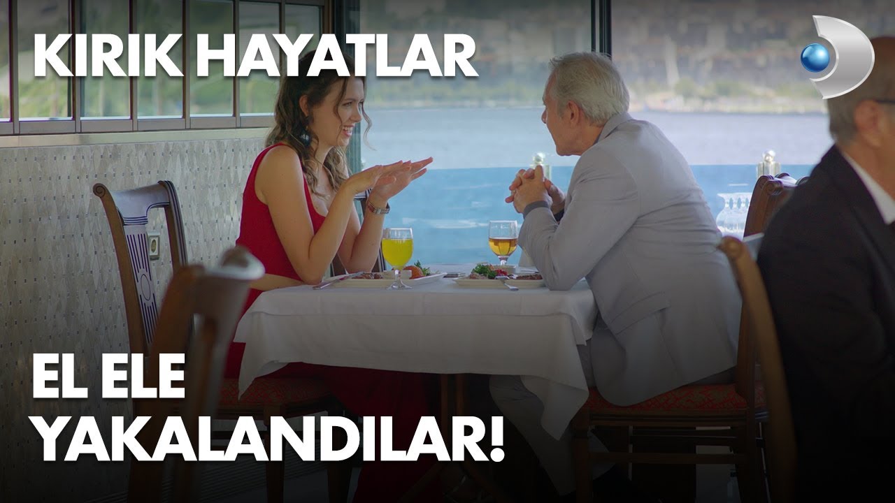 Deniz, Ela ve Yalçın'ı el ele görüyor! Kırık Hayatlar 7. Bölüm