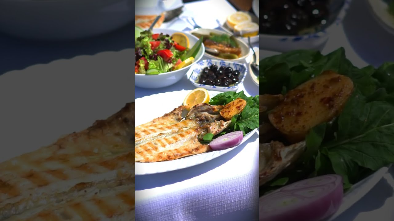 Deniz Manzarası Eşliğinde Rakı Balık !! #yemek #food #manzara