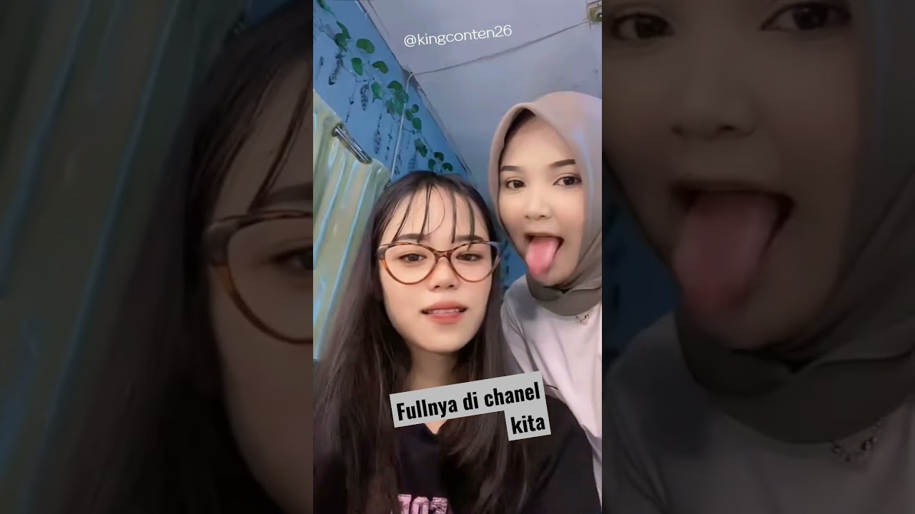 Dera angela live bareng ica #tiktok #jilbab