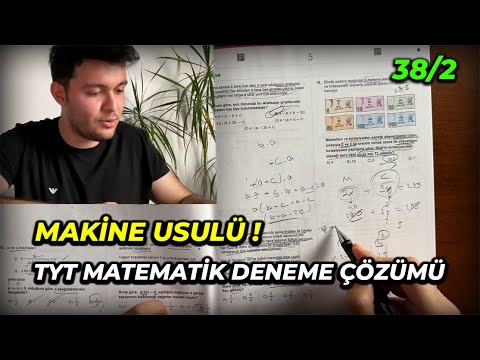 DERECE ÖĞRENCİSİNDEN TÜM TAKTİKLERİYLE TYT MATEMATİK DENEME ÇÖZÜMÜ ! #yks