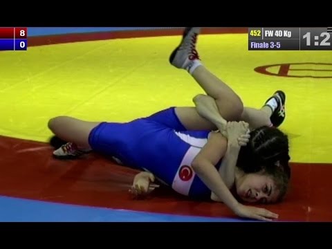 Derya Kayar TUR - RUS Aleksandra Skirenko - Women Wrestling CRADLE