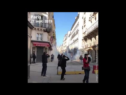 Des tensions sur les Champs-Elysées pour l'Acte 45 des «gilets jaunes»