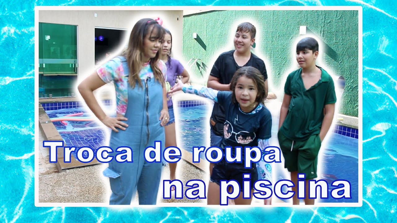 Desafio - Troca de roupas na piscina